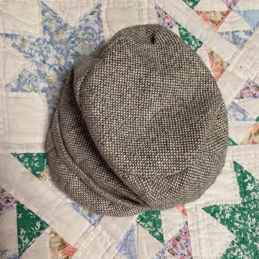 Vintage Preppy‎ London Fog Stylish Tweed Flat Cap